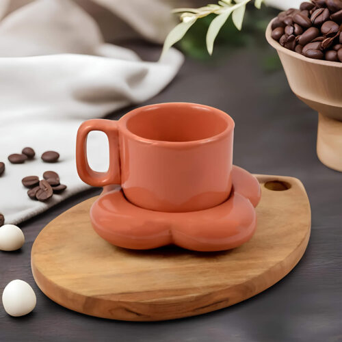 Ceramic Cup & Saucer