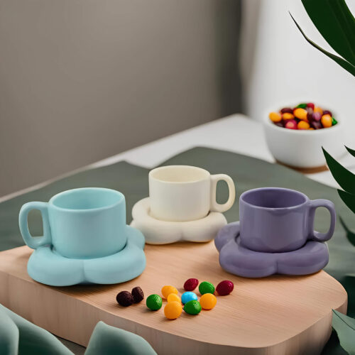 Ceramic Cup & Saucer