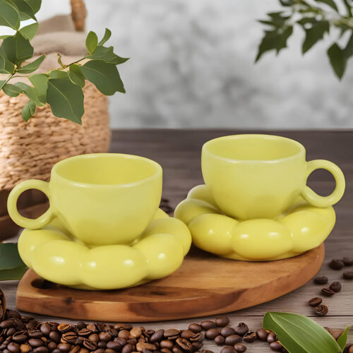 Ceramic Cup & Saucer