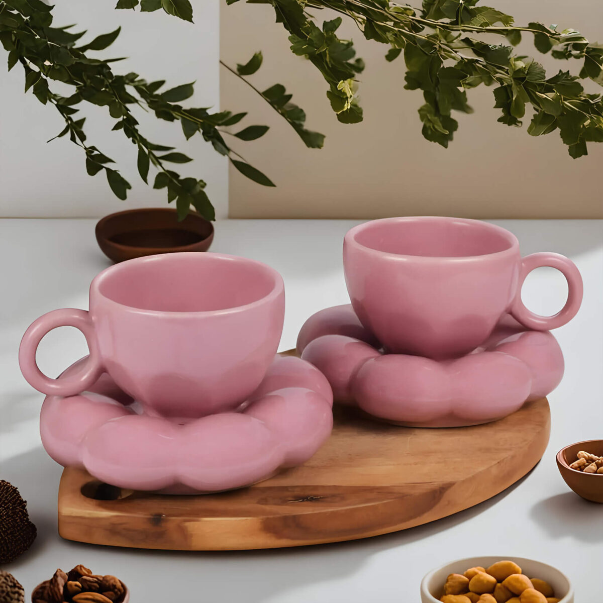 Ceramic Cup & Saucer