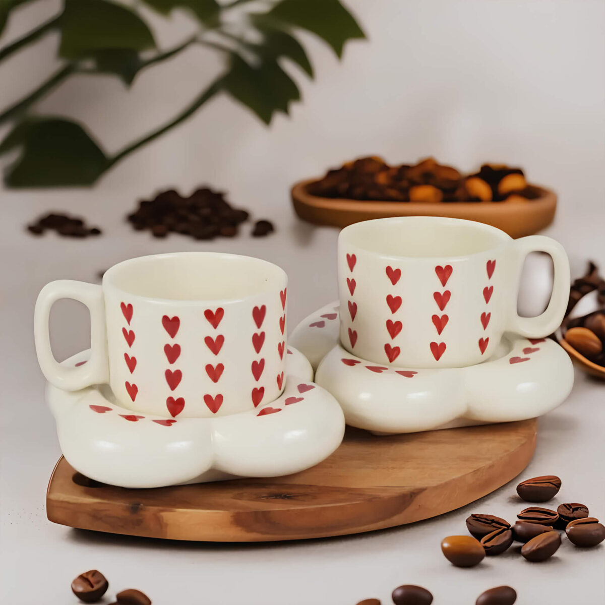 Ceramic Cup & Saucer