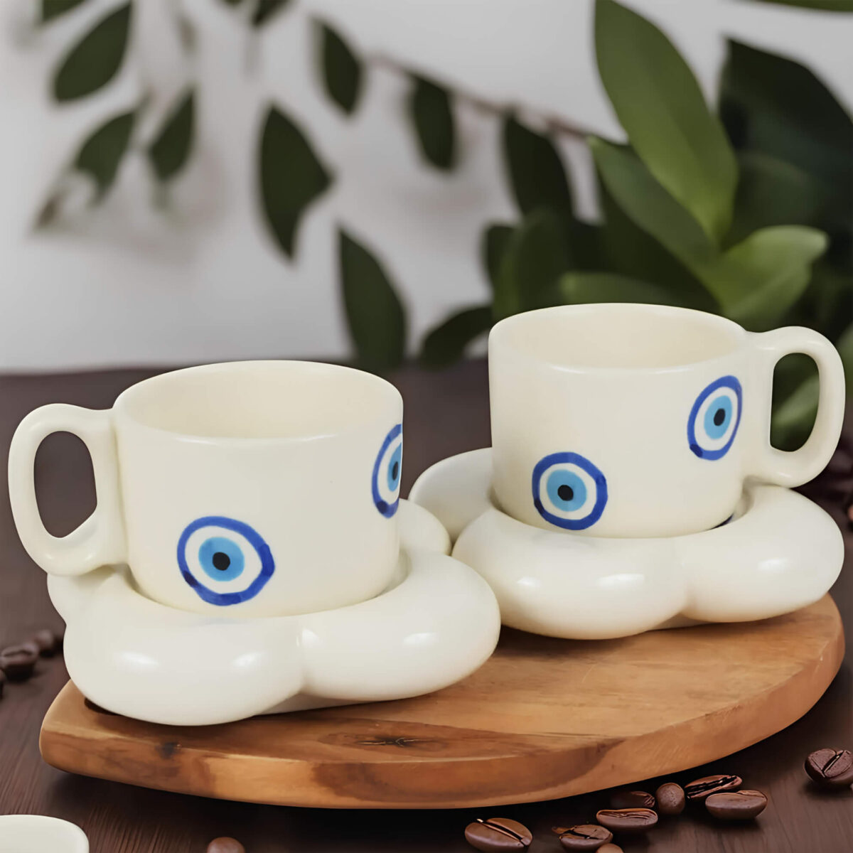 Ceramic Cup & Saucer