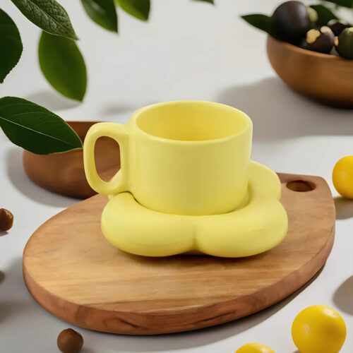 Ceramic Cup & Saucer