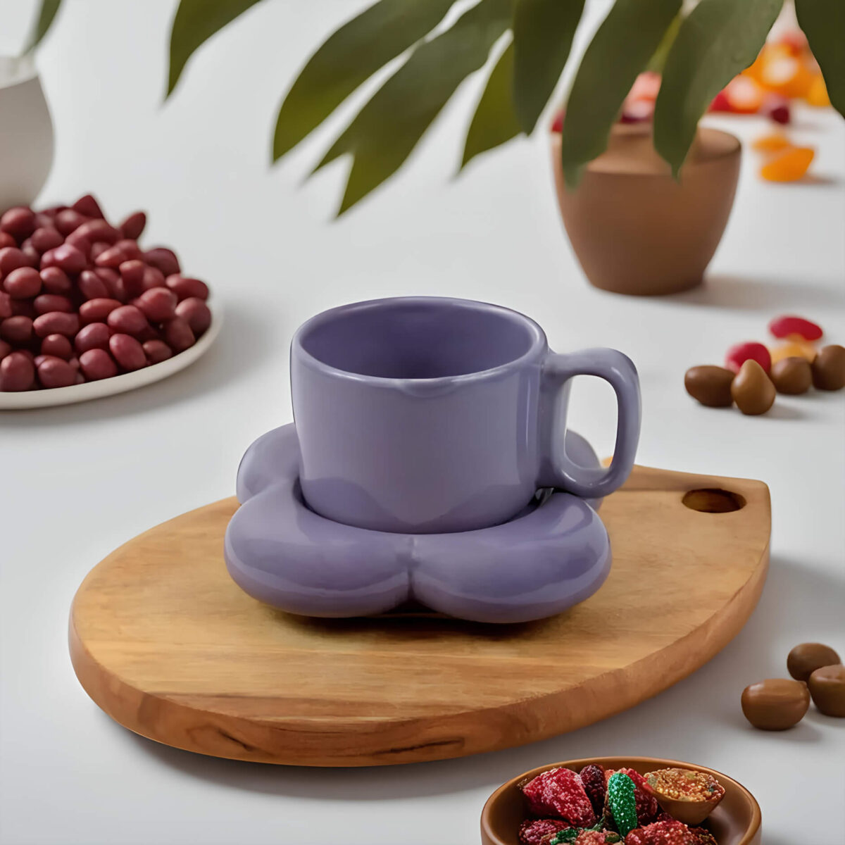 Ceramic Cup & Saucer