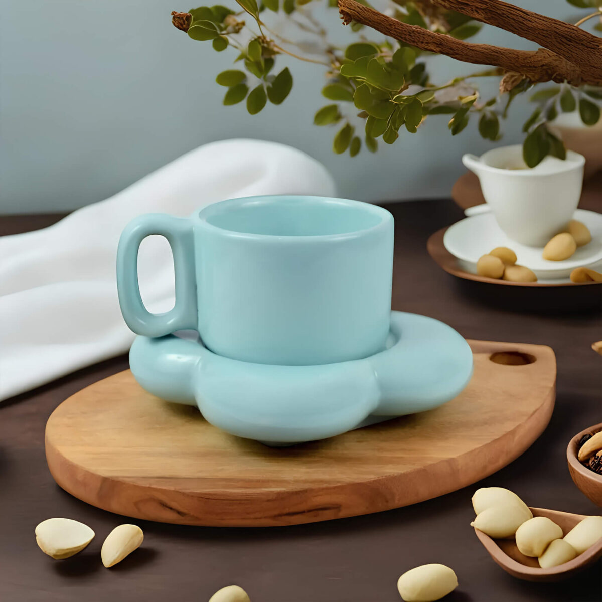 Ceramic Cup & Saucer