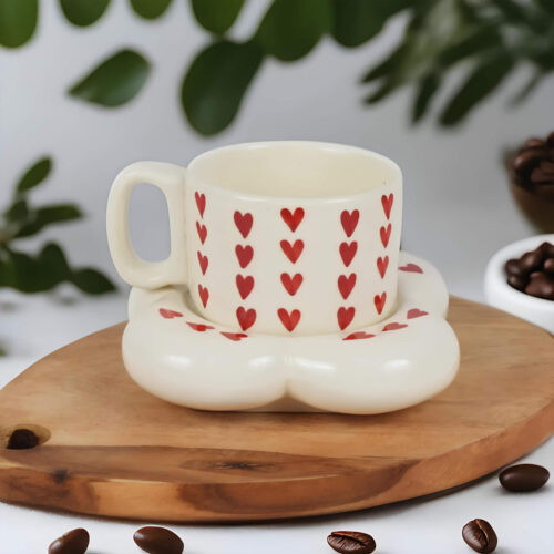 Ceramic Cup & Saucer