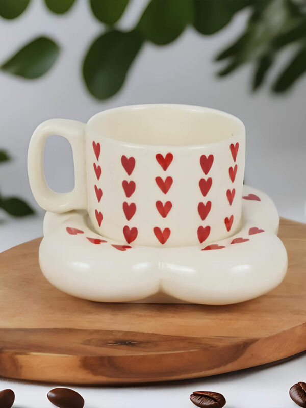 Ceramic Cup & Saucer