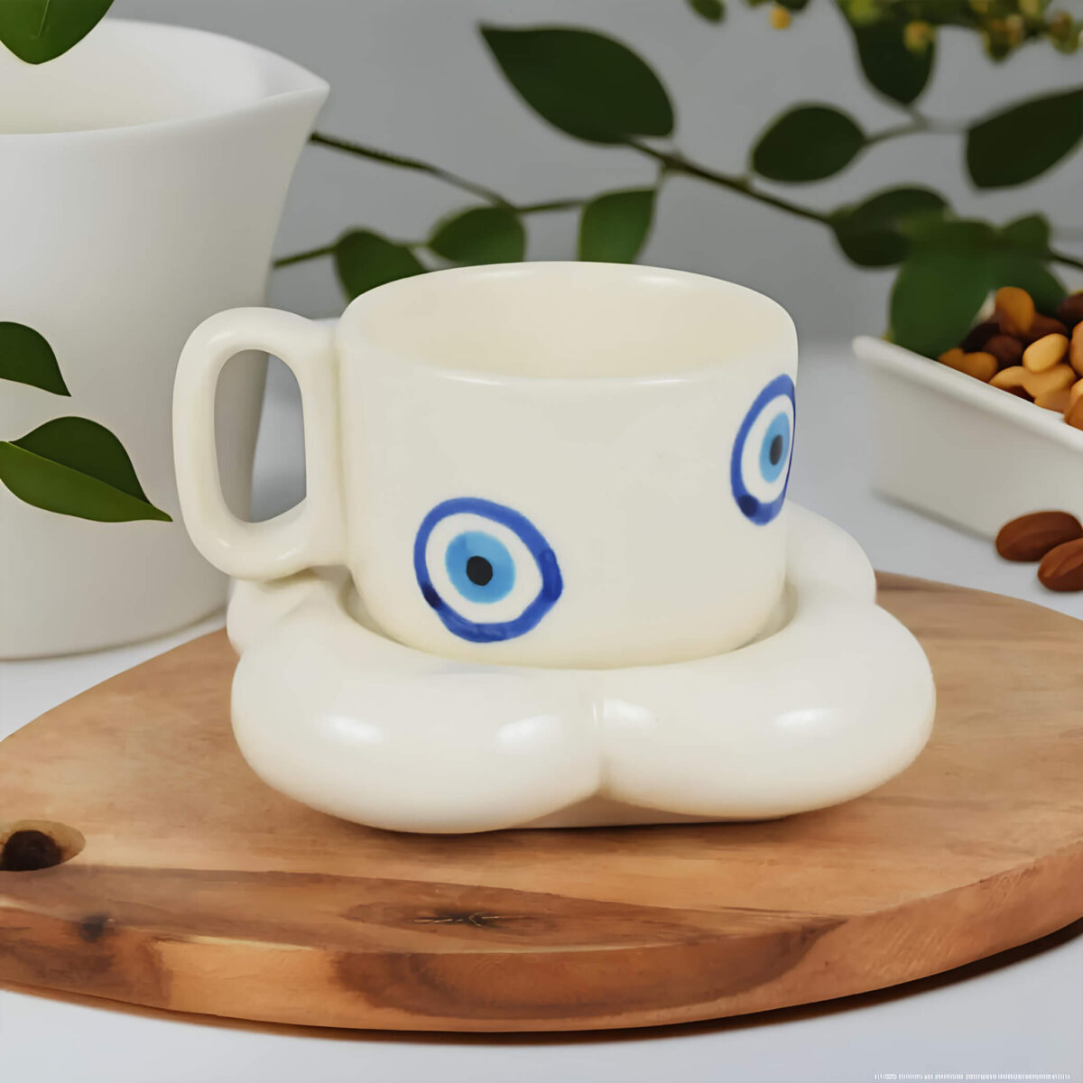 Ceramic Cup & Saucer