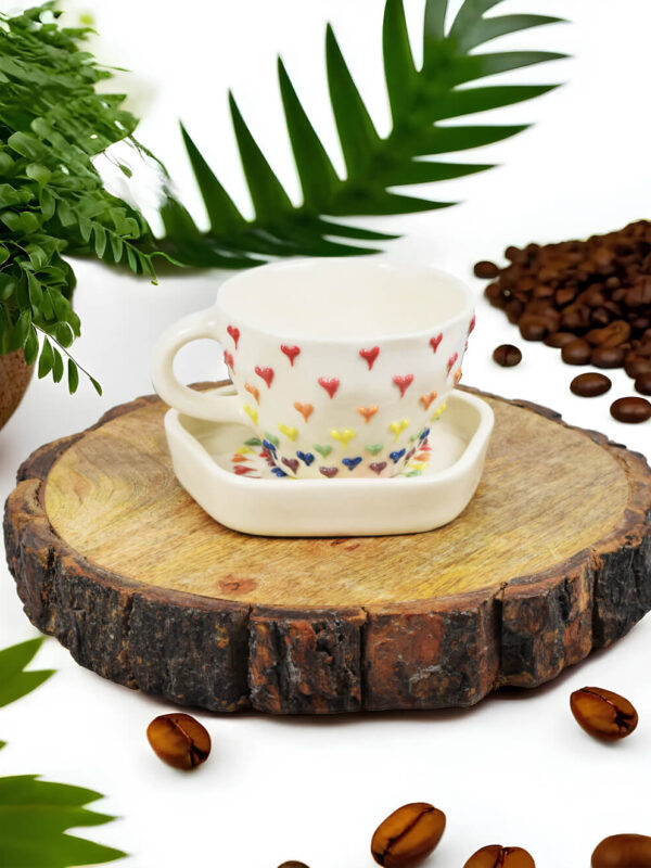 Ceramic Cup & Saucer