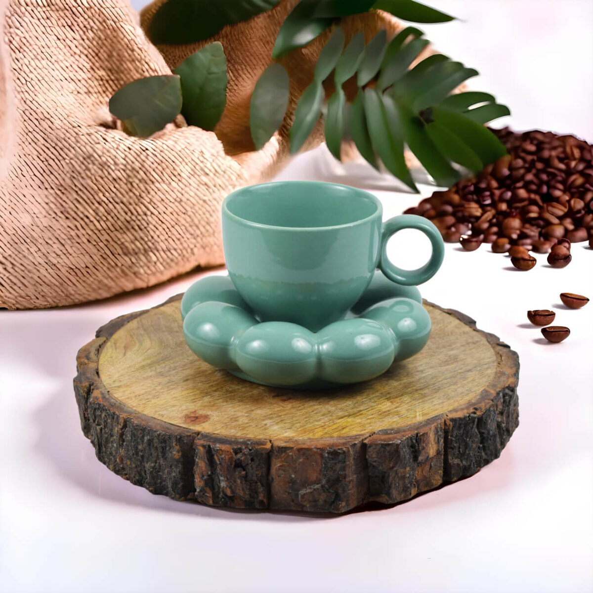 Ceramic Cup & Saucer