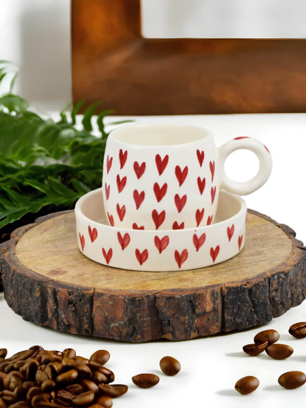 Ceramic Cup & Saucer