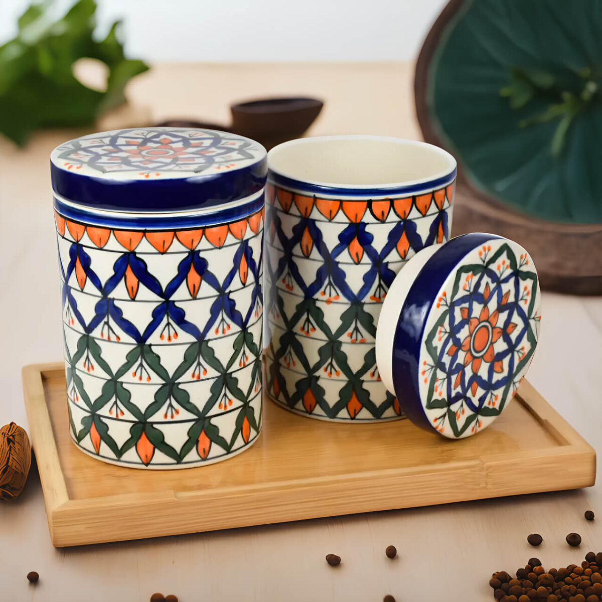 Ceramic jars