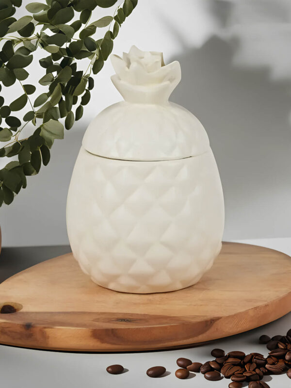 Ceramic Pineapple Jar