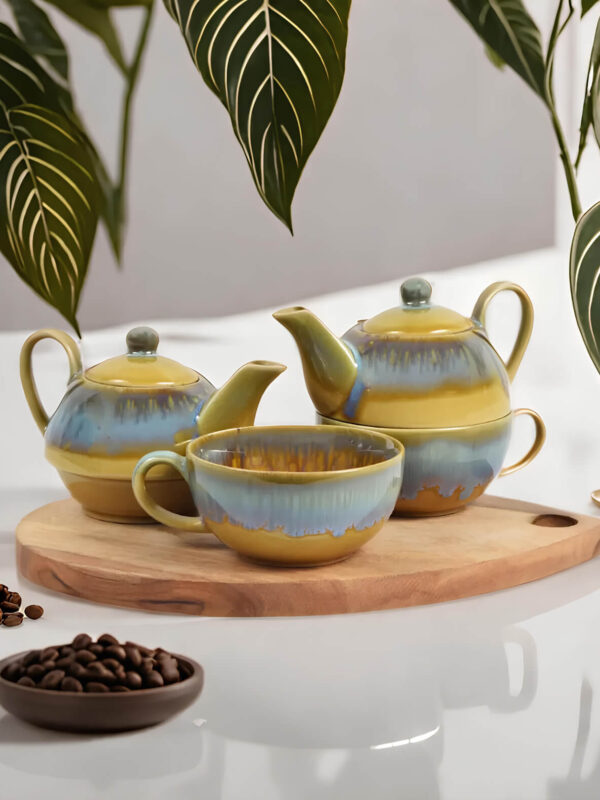 Ceramic Kettle Teapot Set