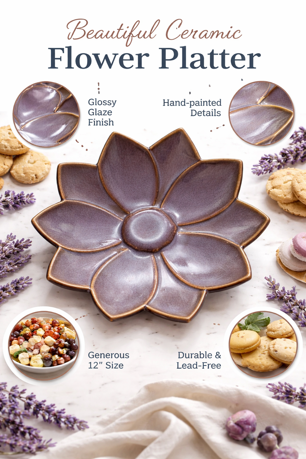 Ceramic Serving Platter