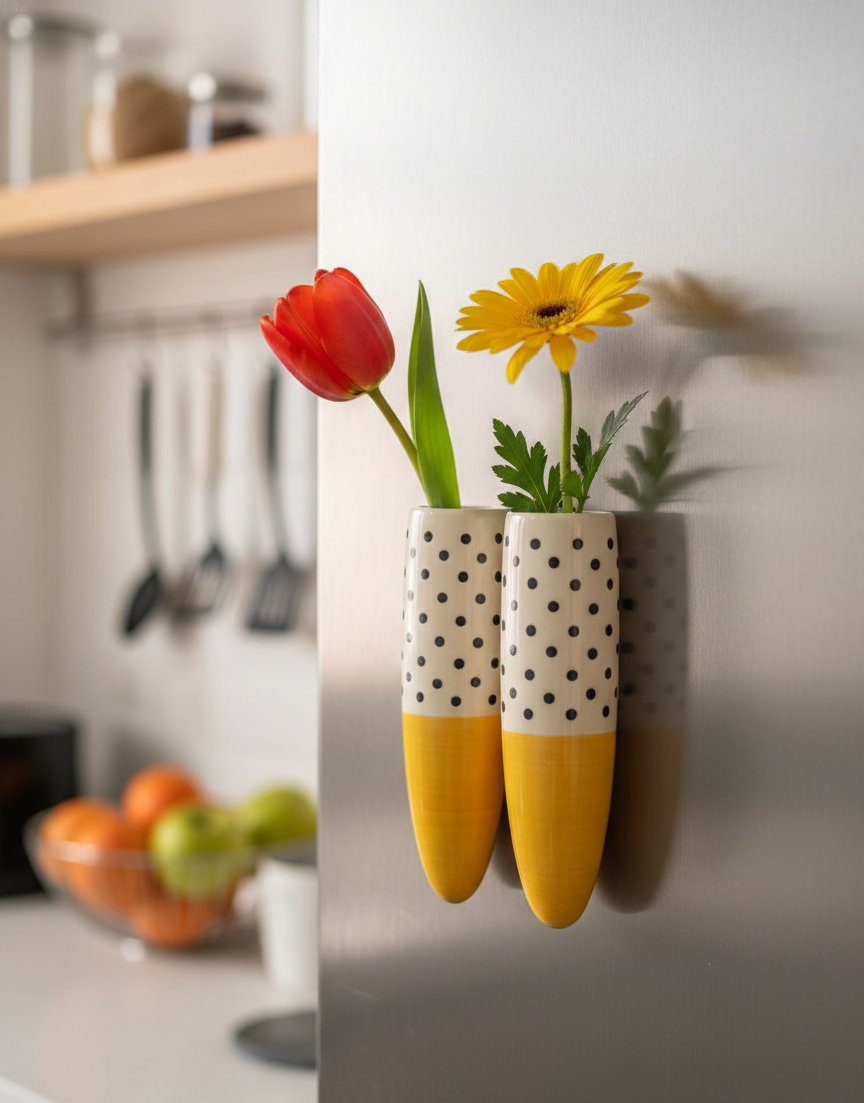 Magnetic Fridge Planter