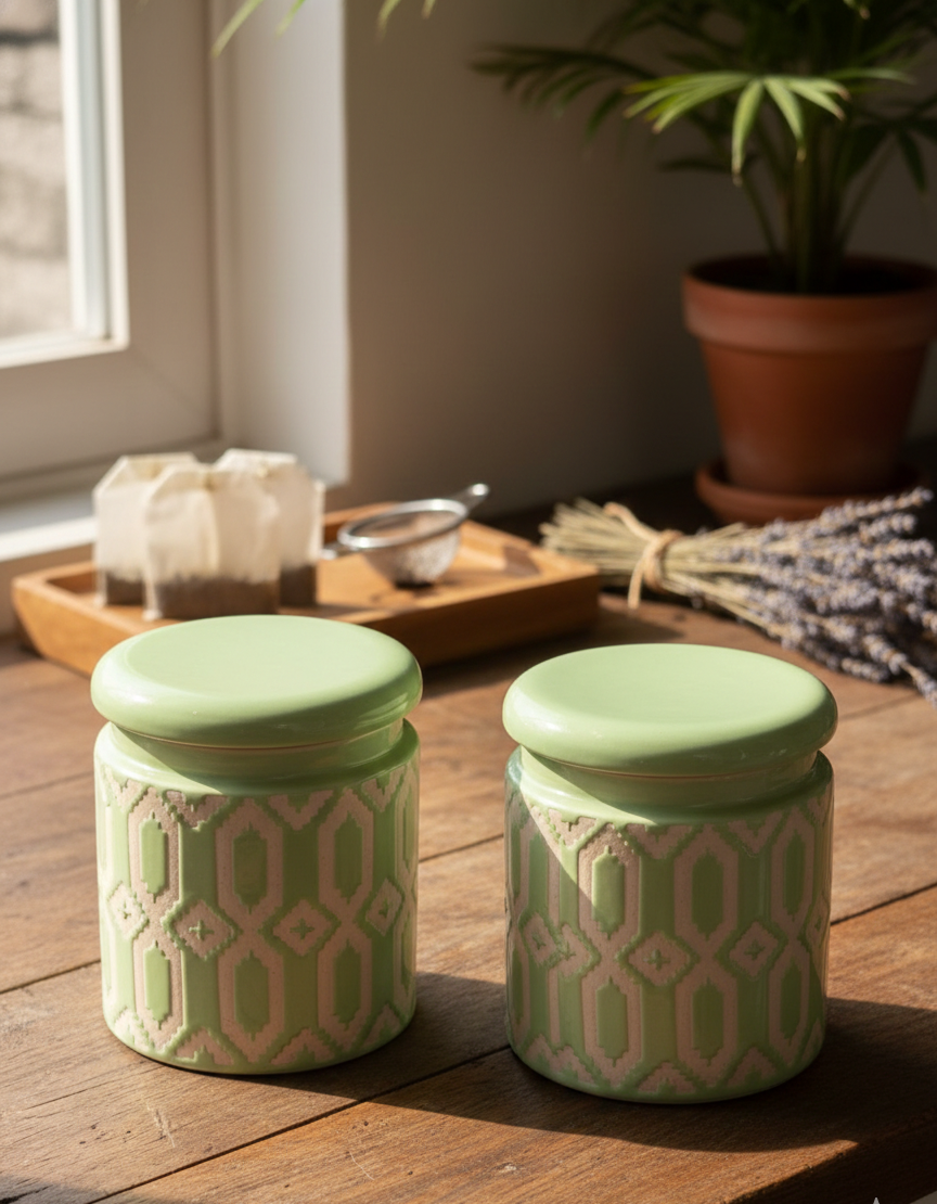 Ceramic jar